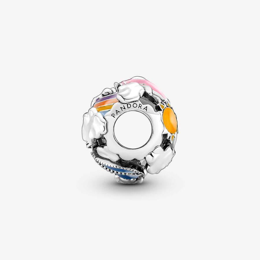 Pandora Fly Away Rainbow Sky & Travel Charm Pandora Fly Away Rainbow Sky & Travel Charm